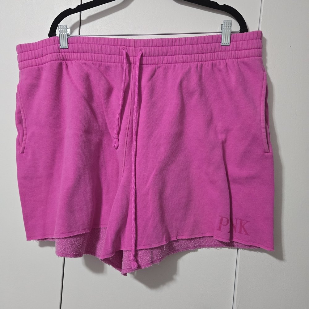 PINK Victoria's Secret Fuchsia Athletic Shorts